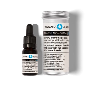 GOLD 10% CBG+CBD oil (1000 mg/10 ml)